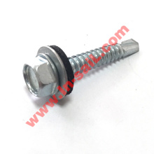 DIN7504-K Hex Head Self Drilling Screw with EPDM